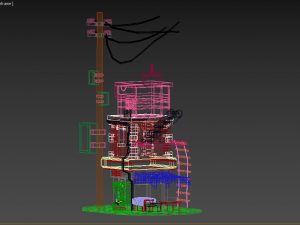 Small Building 3D Модель