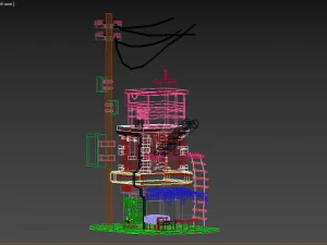Small Building 3D Model