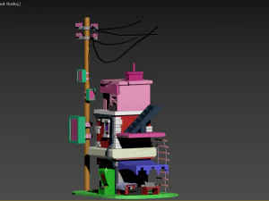 Small Building 3D Model