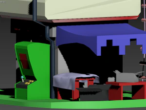 Small Building 3D Model