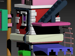 Pequeño edificio Modelo 3D