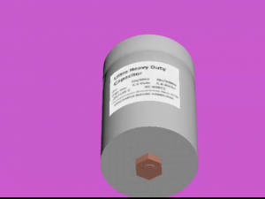 Capacitor Modelo 3D