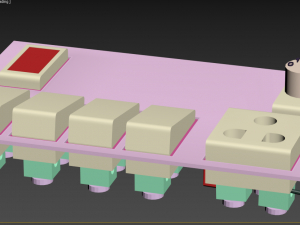 Switchboard Modelo 3D