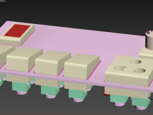 Centralino Modello 3D