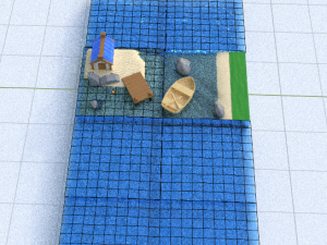 Beach landscape Modelo 3D