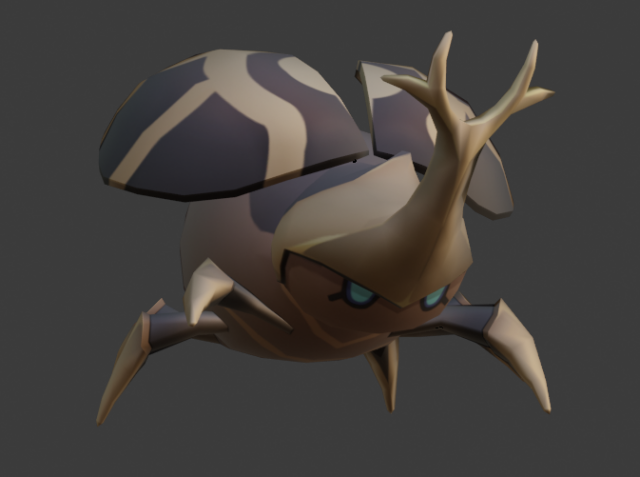 Genshin Impact Scarab 3D Модель .c4d .max .obj .3ds .fbx .stl .blend 