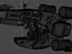 Spaceship Modèle 3D