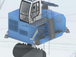 Trench turner 3D Model