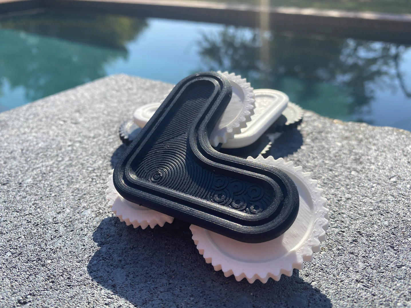 Fidget Gears 3D Print Model .c4d .max .obj .3ds .fbx .stl .blend 