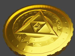 Gold coin 3D 模型