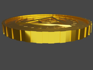Gold coin Modelo 3D