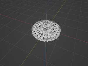 Gold coin Modelo 3D