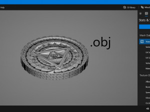 Gold coin Modelo 3D