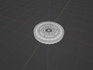 Gold coin Modelo 3D