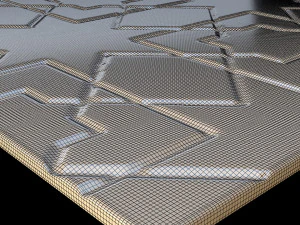 Moroccan Zellige tiles 3D Model