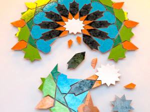 Марокканский зеллиге 3D Модель