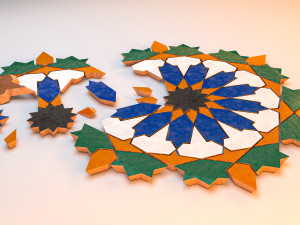 Moroccan zellige 3D 模型