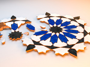 Moroccan zellige 3D 模型