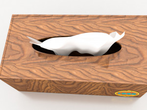 TISSUE BOX Modelo 3D