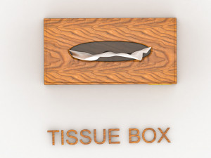 TISSUE BOX Modelo 3D