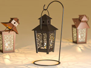 HANG LANTERN ARABIC 3D 3D Model