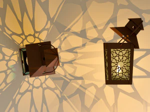 HANG LANTERN ARABIC 3D 3D Model