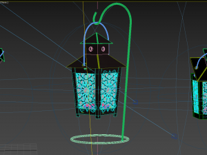 HANG LANTERN ARABIC 3D Modèle 3D