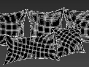 Moroccan pillow 3Dモデル