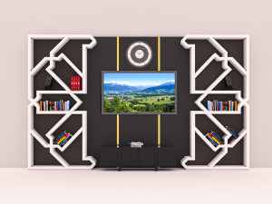 Moroccan library Modelo 3D