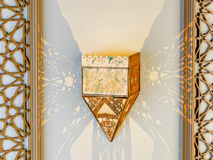 Moroccan islamic light wall 3D Model