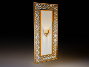 Moroccan islamic light wall 3D Модель