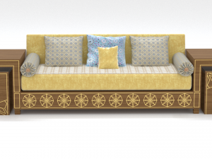 Arabic sofa 3D Model
