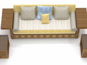 Arabic sofa 3D Model
