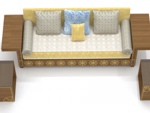 Arabic sofa 3D Model