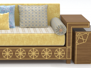 Arabic sofa 3D Model