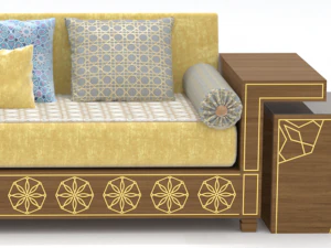 Arabic sofa 3D Model