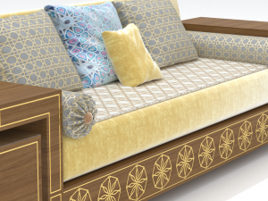 Arabic sofa 3D Model