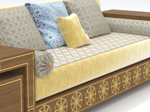 Arabic sofa 3D Model