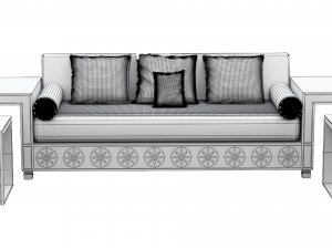 Arabic sofa 3D Model
