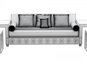 Arabic sofa 3D Model