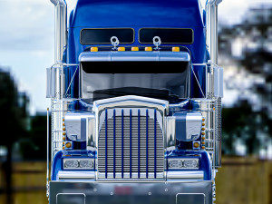 Kenworth W900 truck 3D Модель