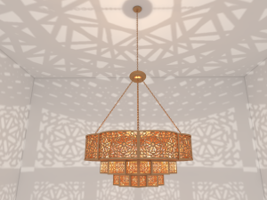 MOROCCAN CHANDELIER 3D Model