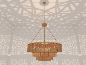 MOROCCAN CHANDELIER 3D Model