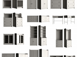 Ikea - Hauga Collection 3D Модель