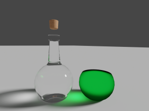 Green Potion Not smoothed Modelo 3D