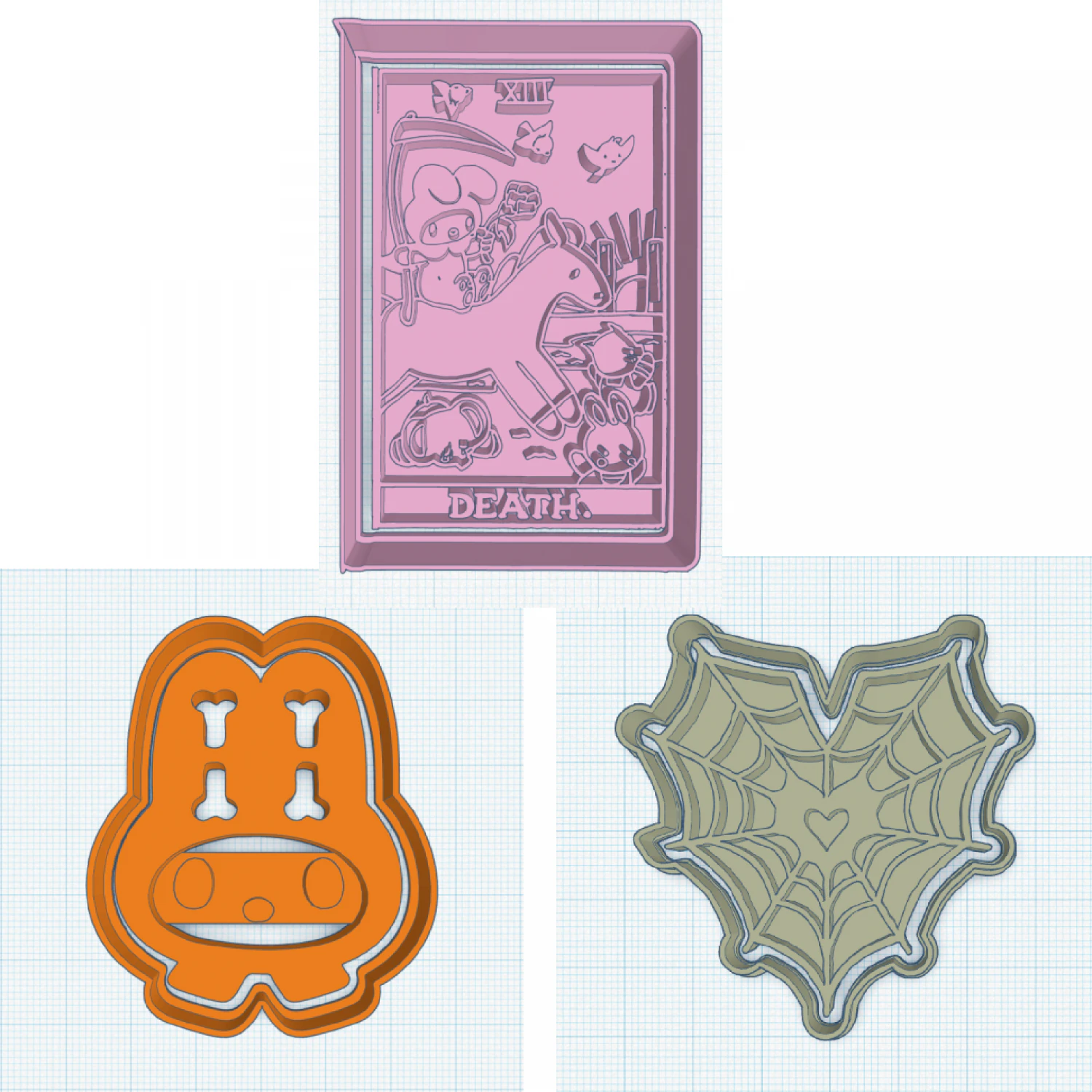 Custom cookie cutter 3D Print Model .c4d .max .obj .3ds .fbx .stl .blend 