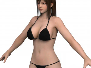 Garota do Biquíni 02 Modelo 3D