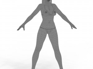 Bikini Girl 02 Modelo 3D