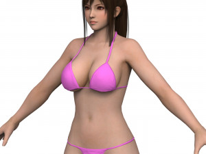Bikini Girl 03 3D Model