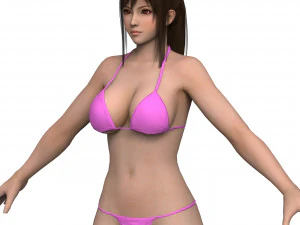 Garota do Biquíni 03 Modelo 3D